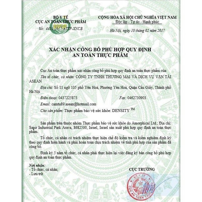 Canxi Density Do Thái