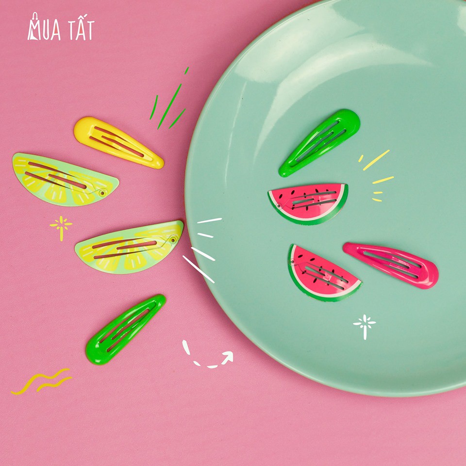 SET KẸP BẺ 4 KẸP CUTE