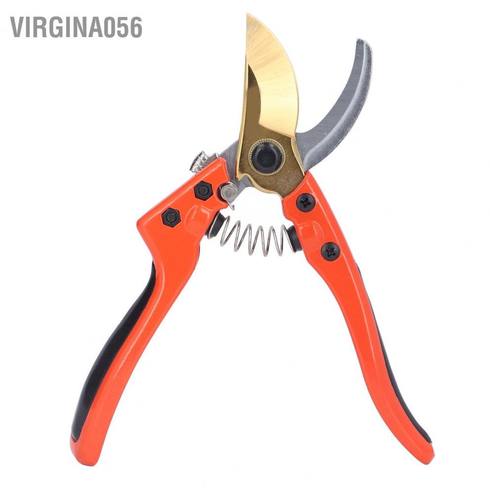 Virgina056 Pruning Shears Pointed Fruit Branch Garden Plant Trimming Scissor for Agriculture Courtyard