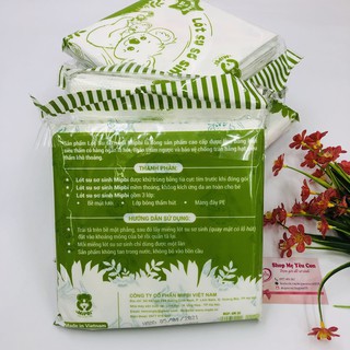 Lót Phân Su / Xu Mipbi Sơ Sinh 1 Túi 30 Miếng Mipbi Việt Nam