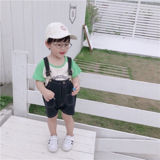 Yếm quần kaki cho bé trai
