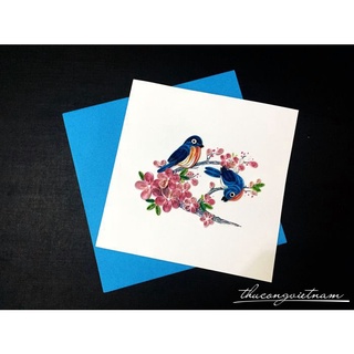 Thiệp Quilling năm mới