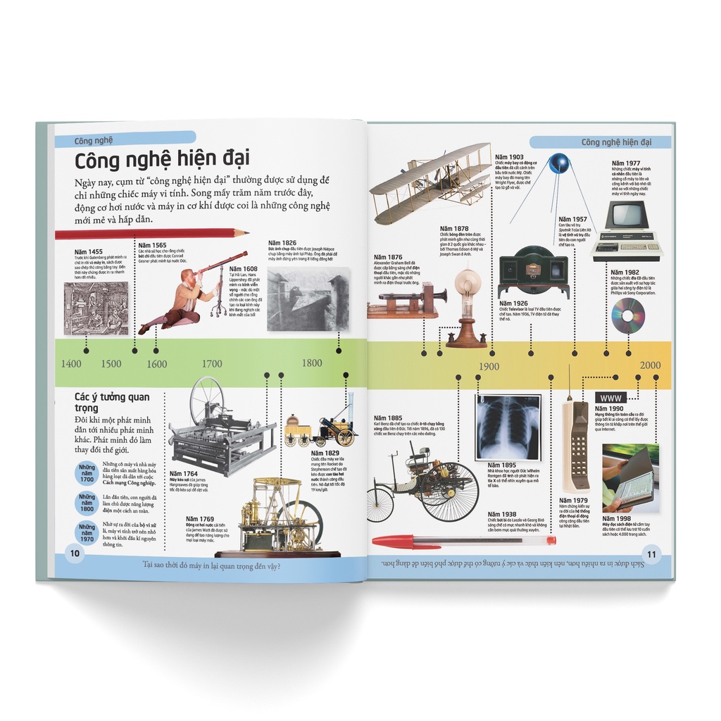 Sách - Bách Khoa Cho Trẻ Em - Bách Khoa Công Nghệ - Tái Bản 2022 - Bìa cứng - Đông A  - DAB