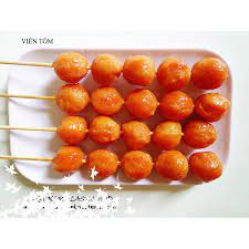 Cá viên chiên vị tôm Lacusina - cá viên chiên các loại