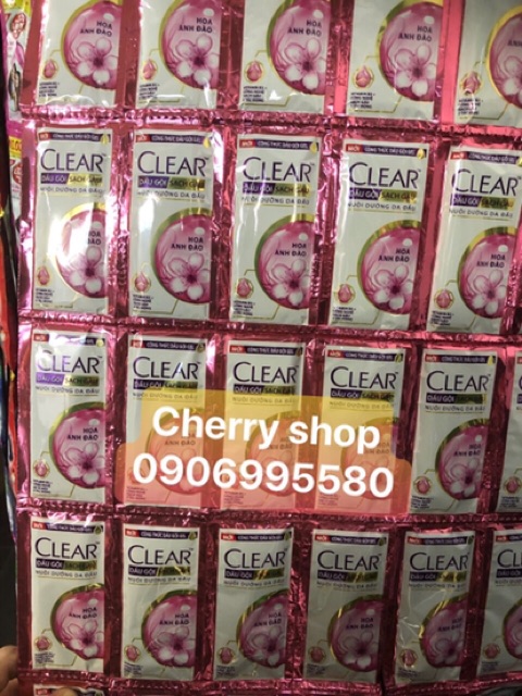 Dây Dầu gội clear hoa anh đào