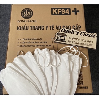 1 thùng khẩu trang kf94 Đồng Xanh