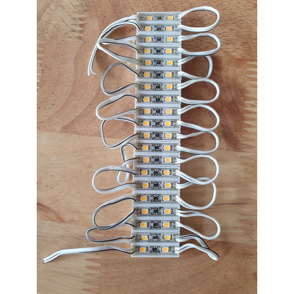 100 Bóng Led hắt  2 Bóng Nhí 12V Kích thước 26x07mm