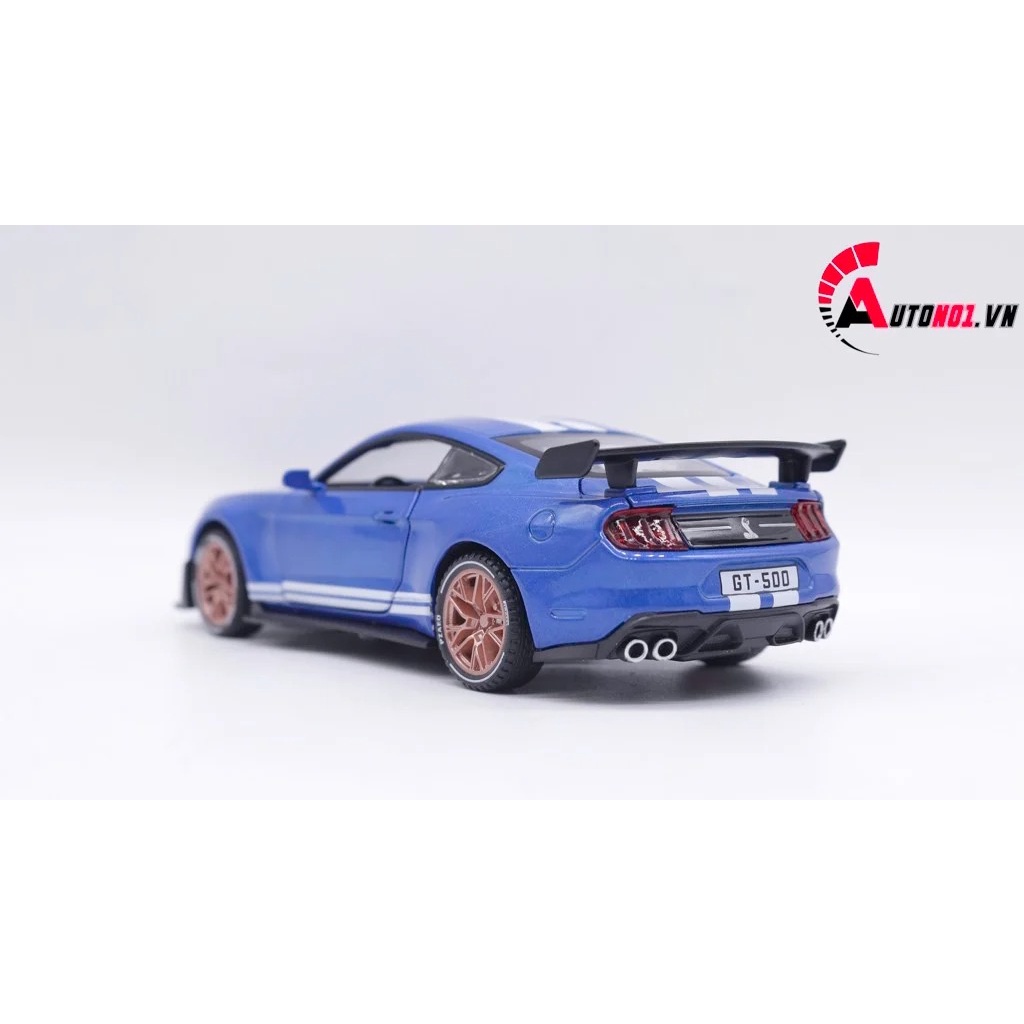 MÔ HÌNH XE FORD MUSTANG SHELBY GT500 BLUE 1:32 ALLOY 7684