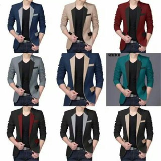 Áo Khoác Blazer Phong Cách Hàn Quốc Thanh Lịch Cho Nam