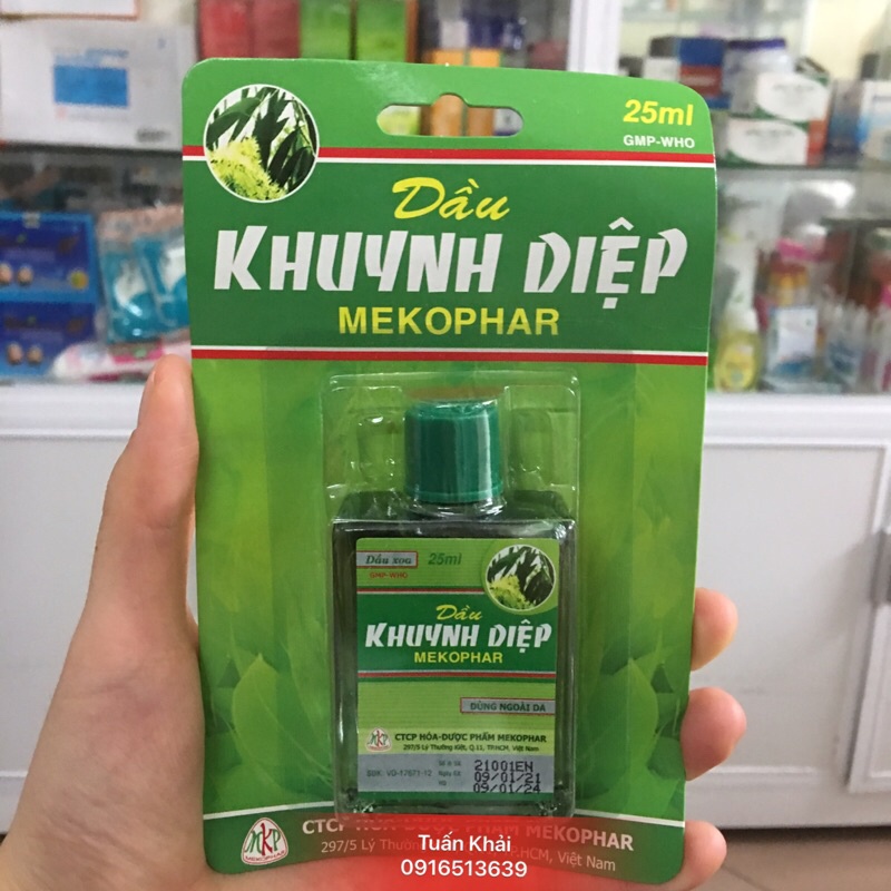 DẦU KHUYNH DIỆP CHO BÉ MEKOPHAR 25ml