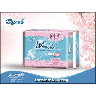 Combo 10 gói Băng vệ sinh ban ngày Fumie có cánh (8 miếng/gói) không sử dụng hóa chất tạo mùi