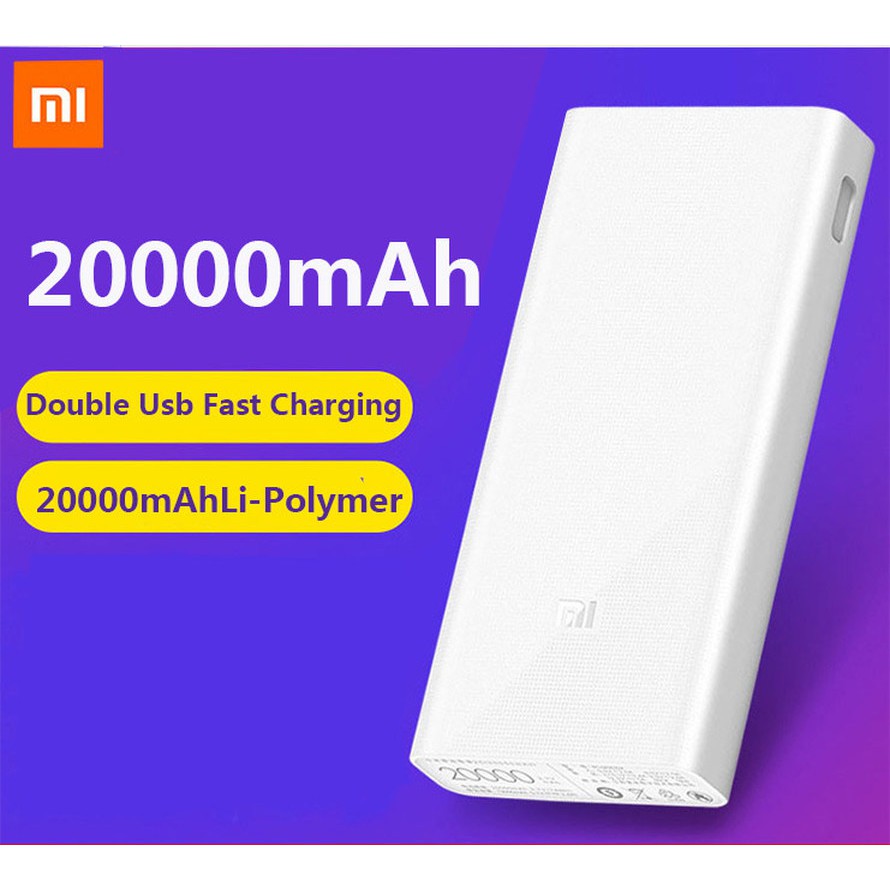 Sạc dự phòng Xiaomi10000mAh/20000mAh Gen 3 Bản Sạc Nhanh 2019 – Xiaomi Mi 18W Fast Charge Power Bank I.CASE [vthm9] | WebRaoVat - webraovat.net.vn