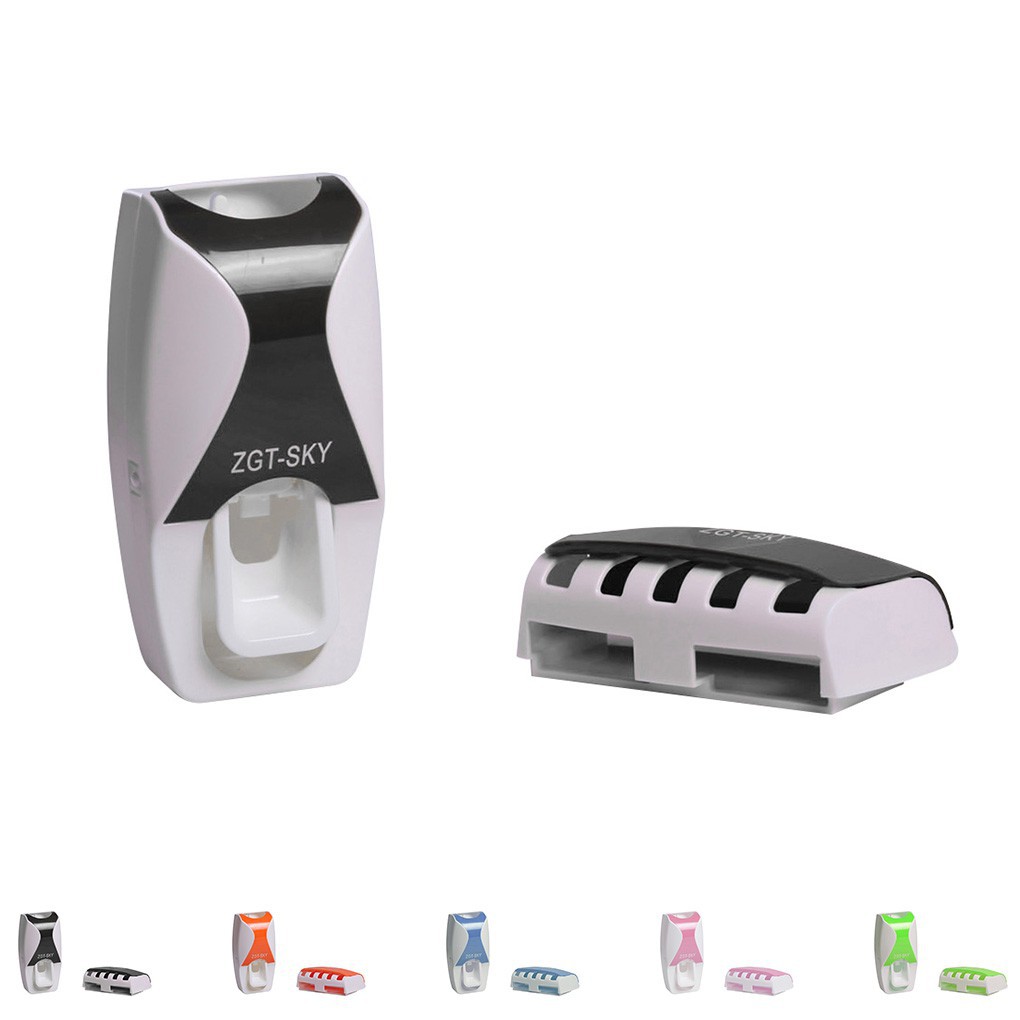 Dụng cụ giữ bàn chải và kem đánh răng treo tường | BigBuy360 - bigbuy360.vn