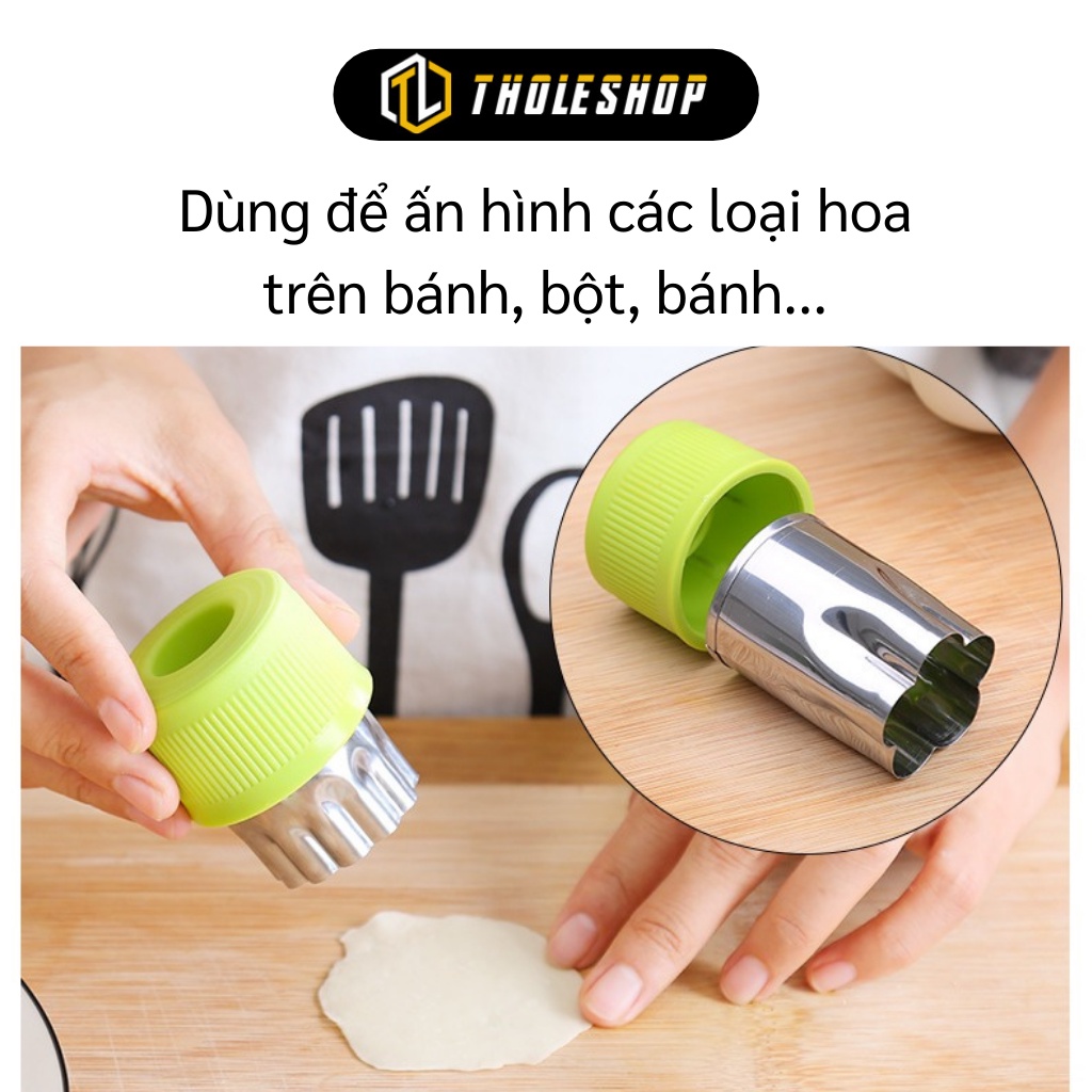 Tỉa Rau Củ - Khuôn Tạo Hình Củ Quả, Rau Cầu, Bánh Quy 8 Món Cho Bé Bằng Thép Không Gỉ  4001