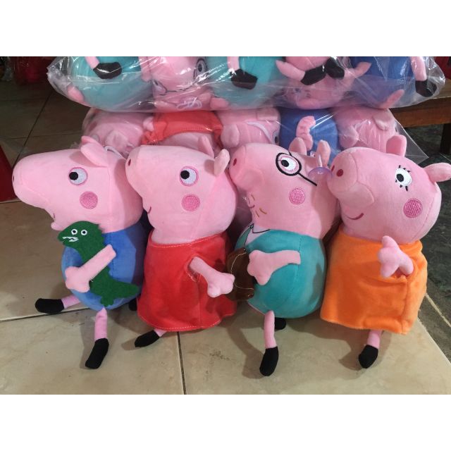 Gia đình heo peppa nhồi bông