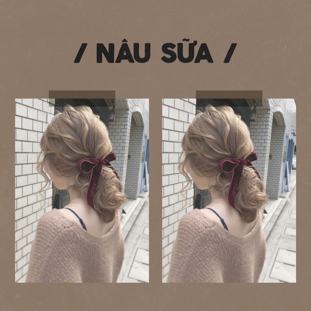 Thuốc nhuộm tóc Nâu Khói - Nâu Sữa