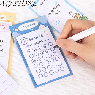 Giấy note bé mèo cute 30 tờ - Sticky note - mjstore