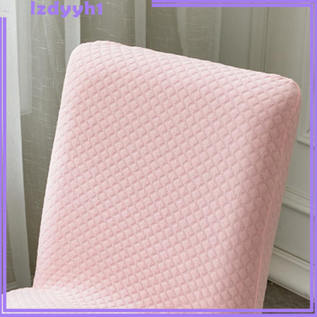 JoyDIY Knitted One-piece Dining Room Chair Cover Slipcover Protector  Purple