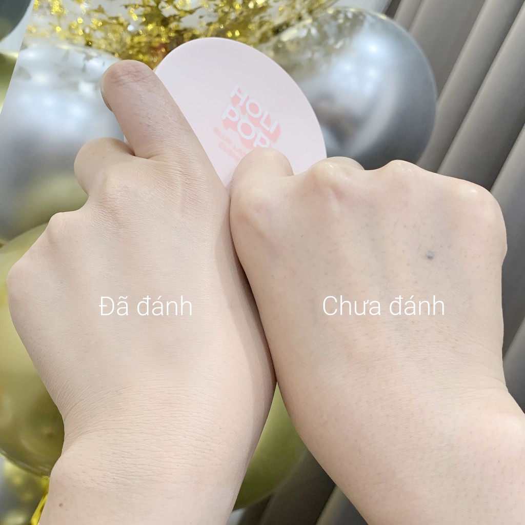 Phấn nước che khuyết điểm dưỡng da Hàn Quốc Holika Holika Holi Pop cấp ẩm lâu trôi chống thấm SPF50+ PA+++ 28g | BigBuy360 - bigbuy360.vn