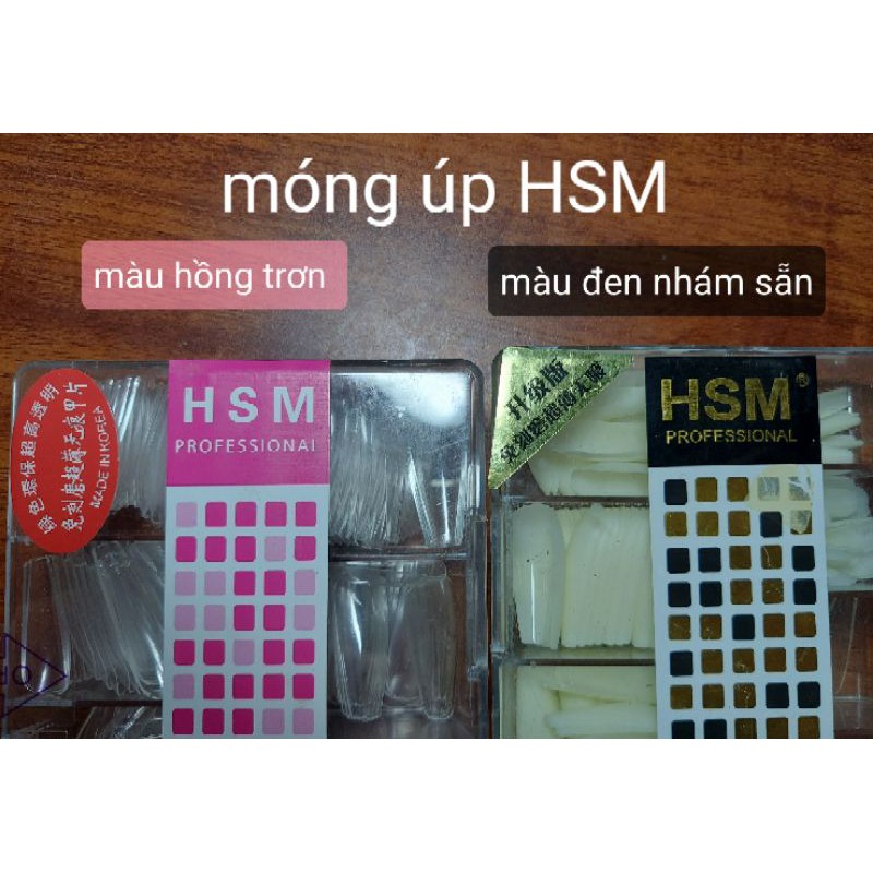 Hộp móng úp hsm nail vuông -thang vuông