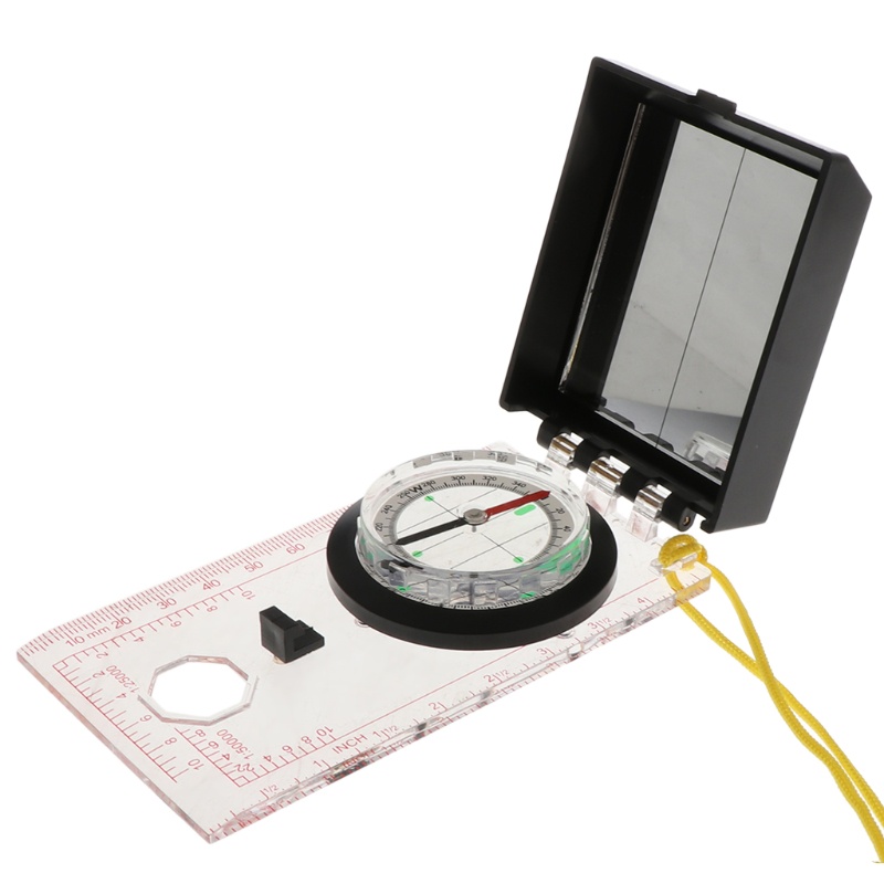 La Bàn Hướng Kèm Gương Soi Dùng Cho Hoạt Động Cắm Trại Ngoài Trời