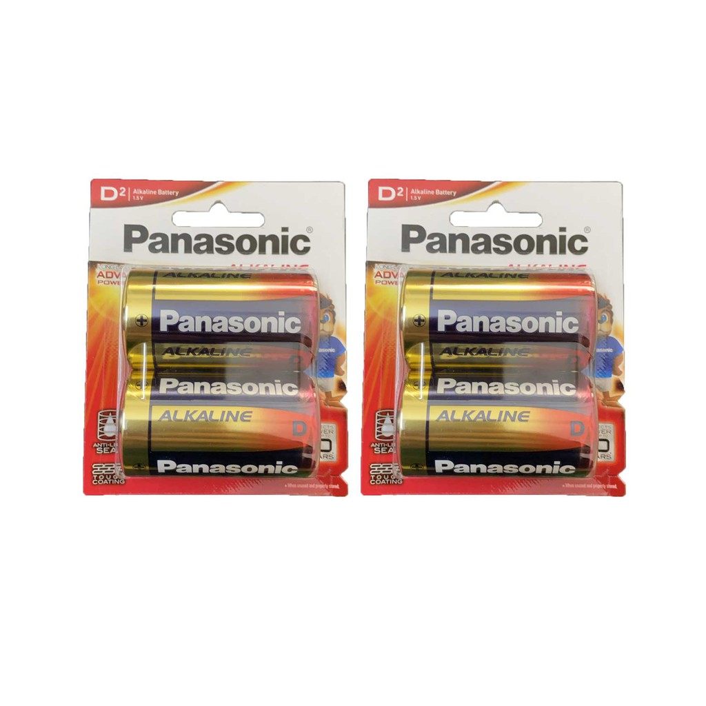 Pin Đại D panasonic alkaline LR20T/2B ( vỉ 2 viên )