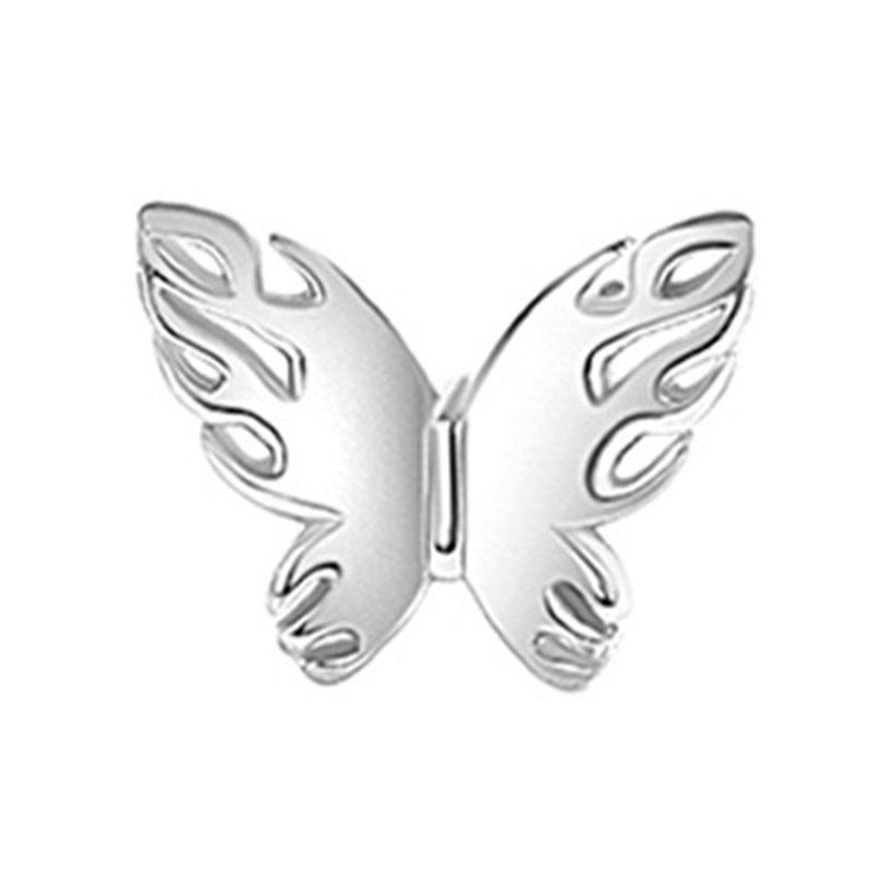 Bông Tai Dạng Kẹp Hình Bướm Rỗng Nhỏ Hữu Ích Sáng Tạo