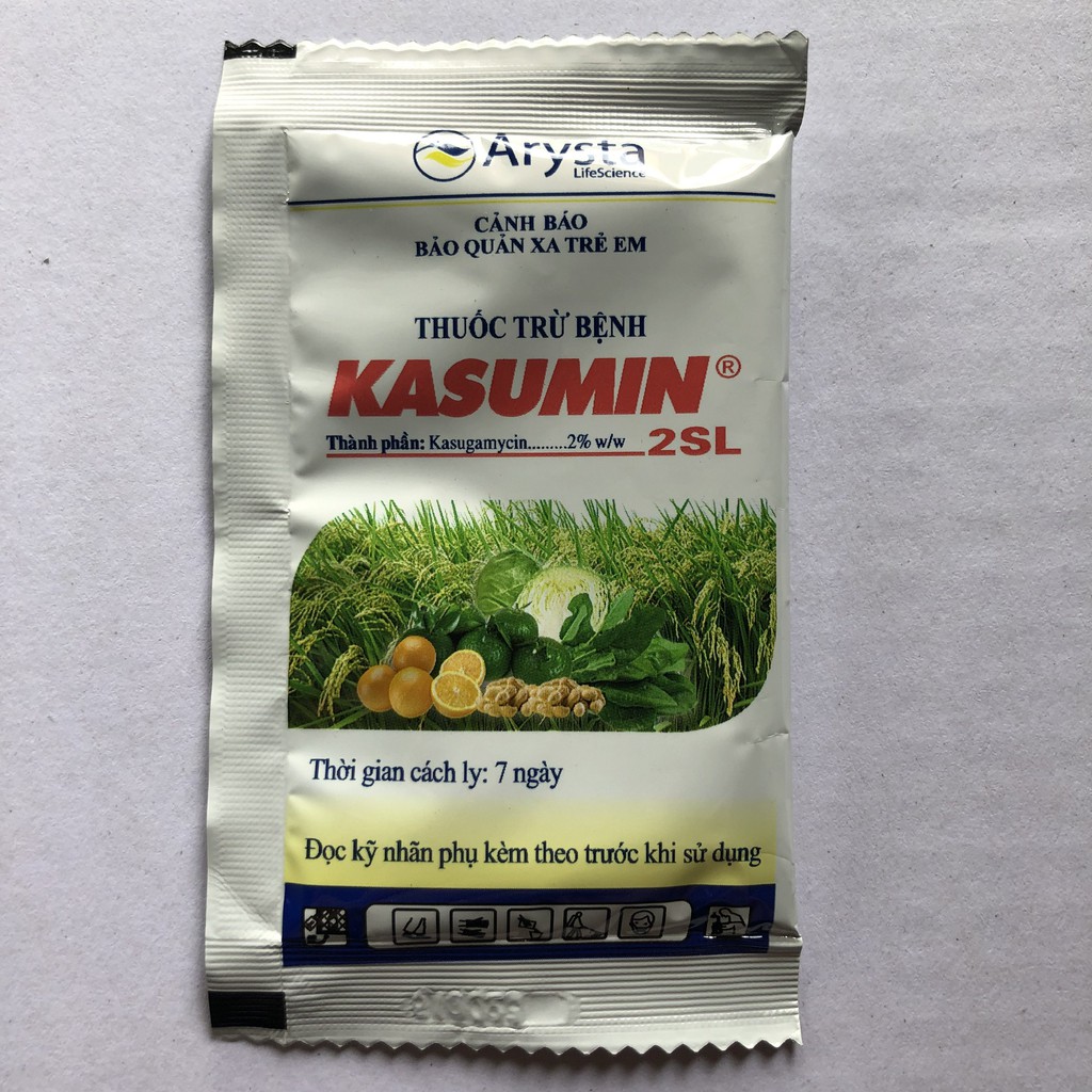 Thuốc trừ bệnh KASUMIN 2 SL gói 20ml - Sạch bệnh - Xanh cây