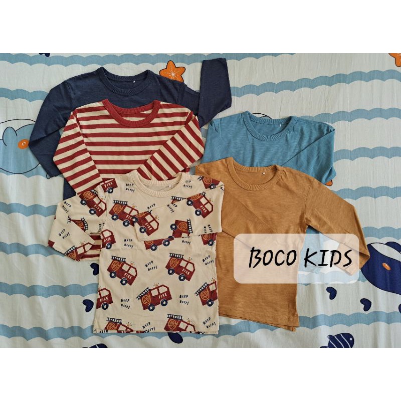 Áo thun dài tay họa tiết màu sắc chính hãng George UK