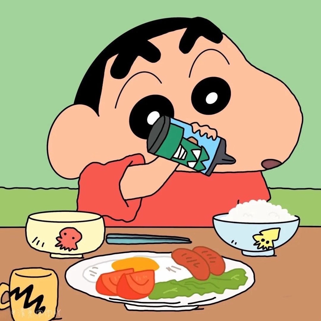 Bộ Tô Đĩa Sứ In Hoạt Hình Cậu Bé Bút Chì Shin-Chan Dễ Thương Dùng Làm Quà Tặng