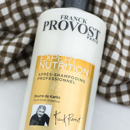 Dầu Xả Franck Provost Expert Nutrition 750ml Trắng