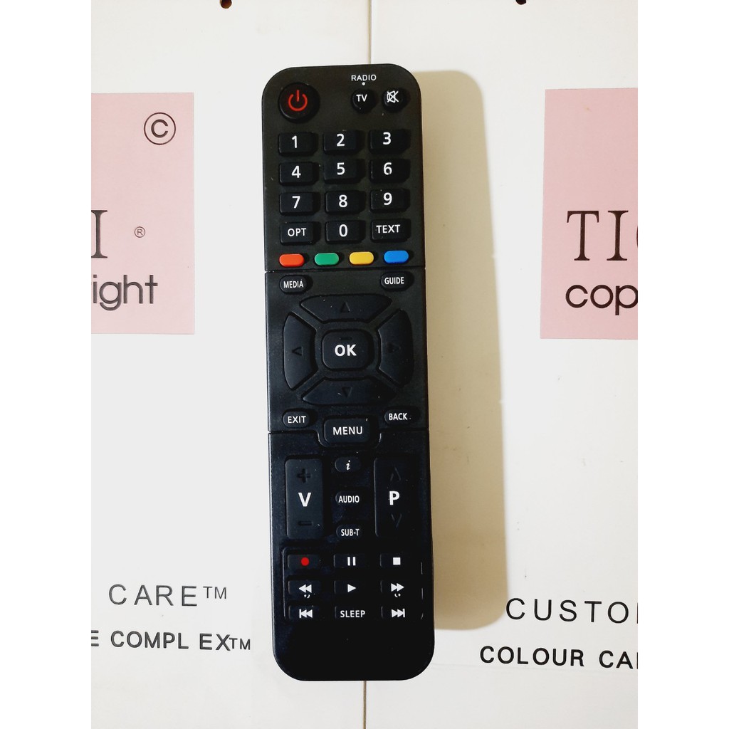 Remote điều khiển cho đầu VTVcab HD Kaon- Hàng chính hãng tặng kèm Pin!!!