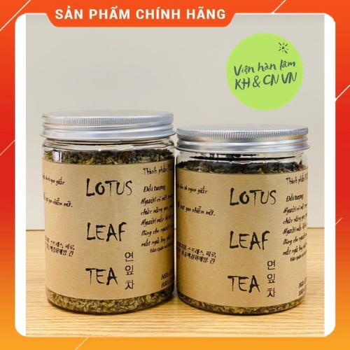 Trà lá sen khô Biona thơm ngon, mát, thanh nhiệt Viện hàn lâm