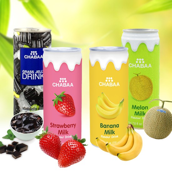 Nước trái cây đóng lon Chabaa Đủ Vị | BigBuy360 - bigbuy360.vn