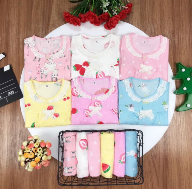 Pijama kate thô hàn shop khác bán m đảm bảo ko dưới 85k