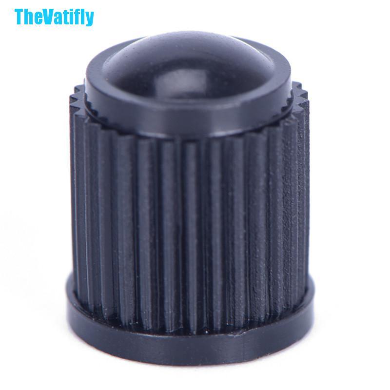 Bộ 50 Nắp Nhựa Đậy Van Bánh Xe Hơi Màu Đen Chống Bụi