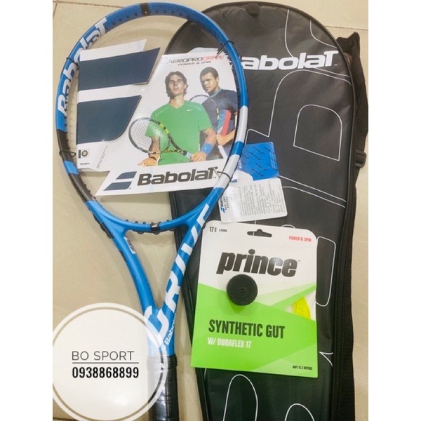 Vợt Tennis Babolat Pure Drive 260g( TẶNG ĐAN DÂY,CUỐN CÁN,TÚI ĐỰNG )