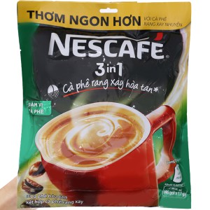 Cà Phê Sữa NesCafé 3 in 1 Đậm Vị Cà Phê 782g (46 gói x 17g)