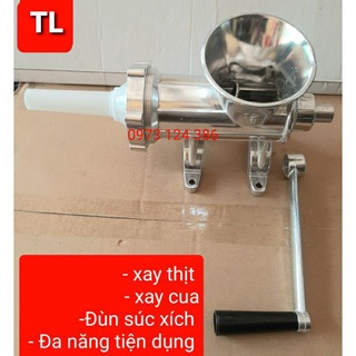 ( chọn bộ như hình) máy làm súc xích,lạc sườn,máy 12 bằng nhôm đúc