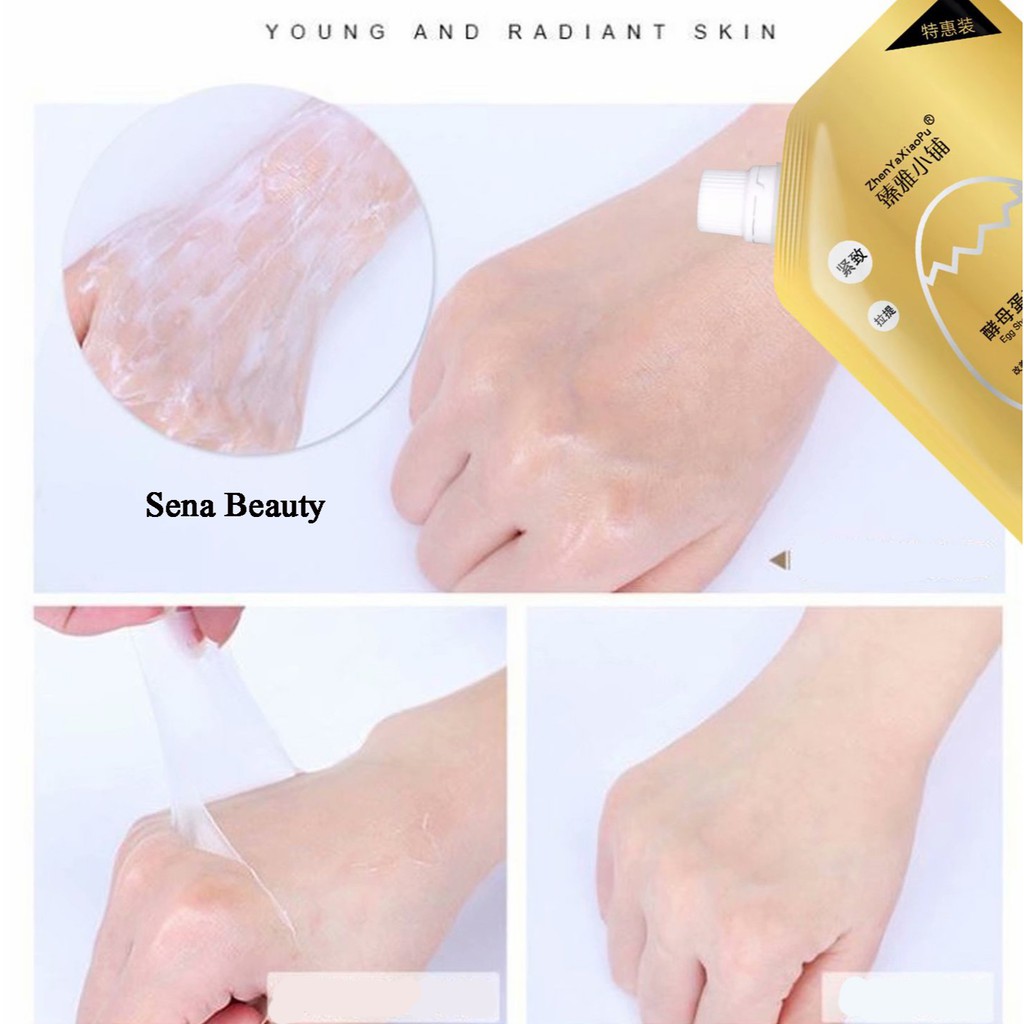 Mặt nạ chiết xuất vỏ trứng gà lên men dưỡng trắng căng mịn da ZhenYa XiaoPu Sena Beauty | BigBuy360 - bigbuy360.vn