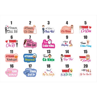 Hashtag Cưới Có Tay Cầm