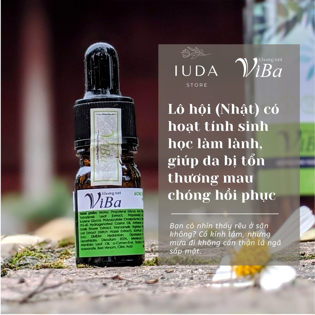 Serum/tinh chất mụn VIBA 5ml ngăn ngừa tổn thương da do mụn, ngừa mụn mới - IUDA Store