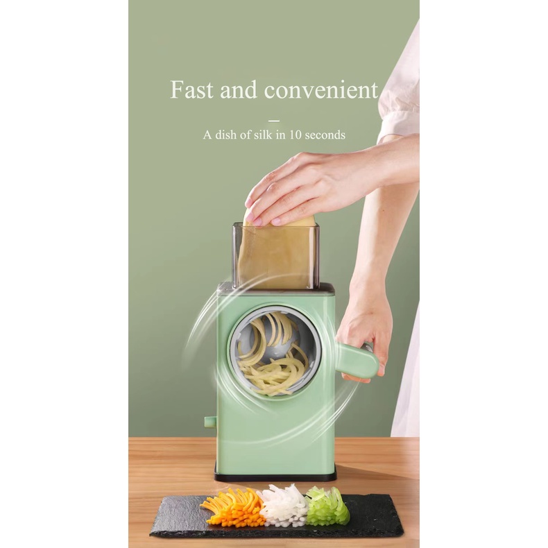 Dụng Cụ Cắt Lát Rau Củ Quả Đa Năng 3 Trong 1