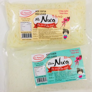 BÚN NƯA VÀ MÌ NƯA NHẬT BẢN