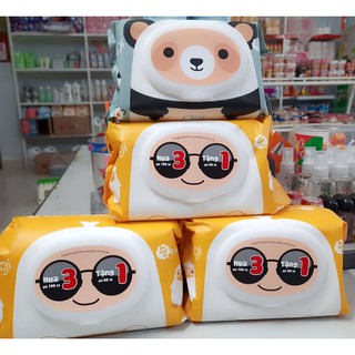 Combo 3 gói khăn ướt agi 100 tờ tặng 1 khăn ướt agi 80 tờ
