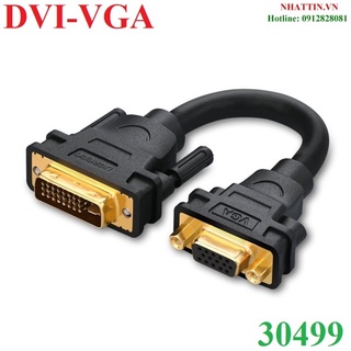 Cáp dvi to vga chính hãng ugreen 30499 chính hãng