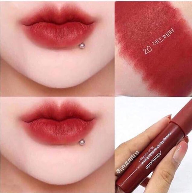 💄Son Mamonde 20 được so sánh là dupe màu Mac Chilli đến 90% với giá mềm hơn rất nhiều