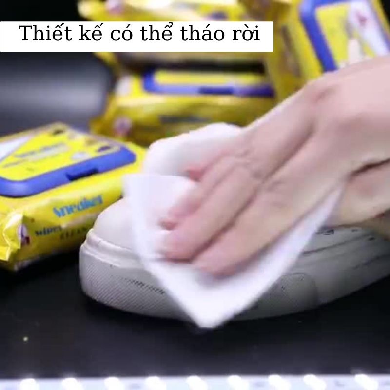 Giấy lau giày tiện lợi khăn giấy ướt thần thánh đa năng - Beecamex