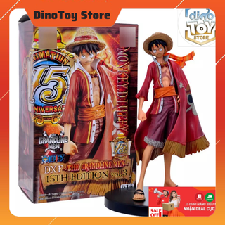 Mô Hình One Piece Mũ Rơm Áo Lufy - Đồ Chơi Trang Trí Sưu Tập