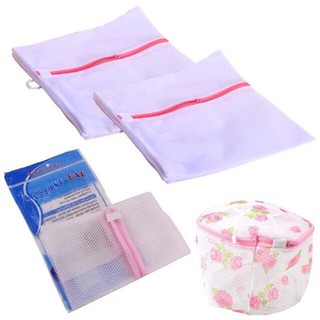 Combo 2 túi giặt 40x50cm + 1 túi giặt 50x60cm + 1 túi giặt áo lót